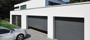 Stylish Grey Folding Garage Door